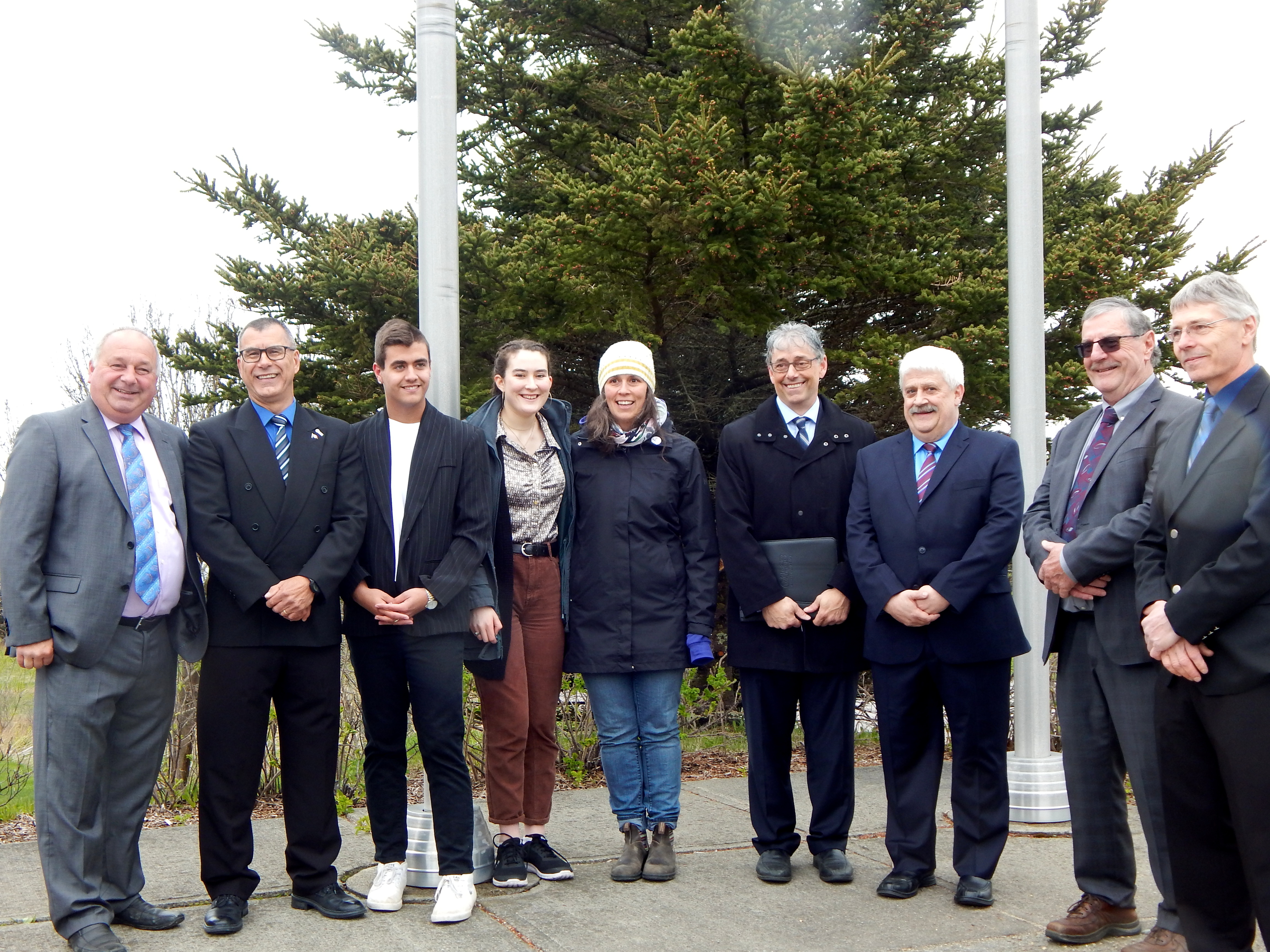 munclare pride flag raising 2